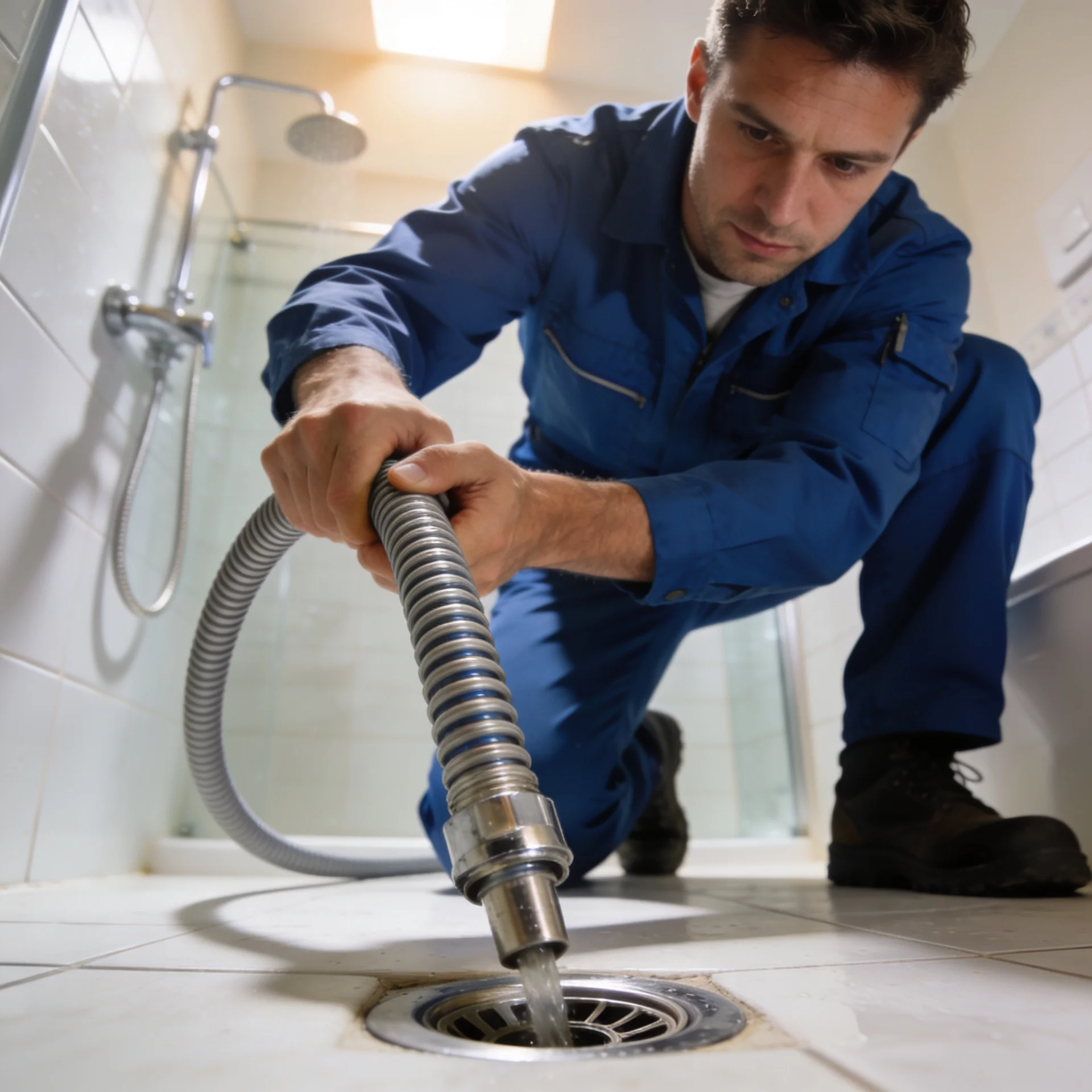 Douche ontstoppen door professionele loodgieter in Amstelveen