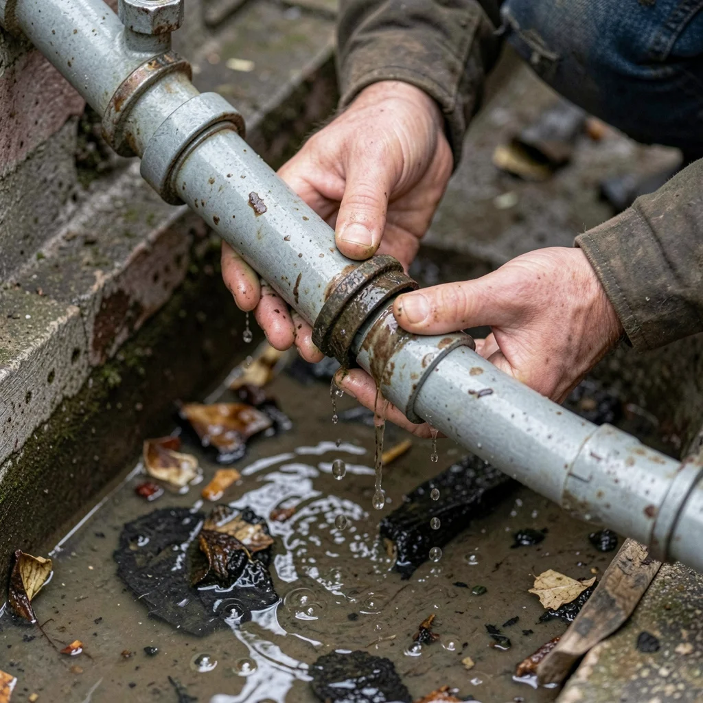Regenpijp ontstoppen en reinigen